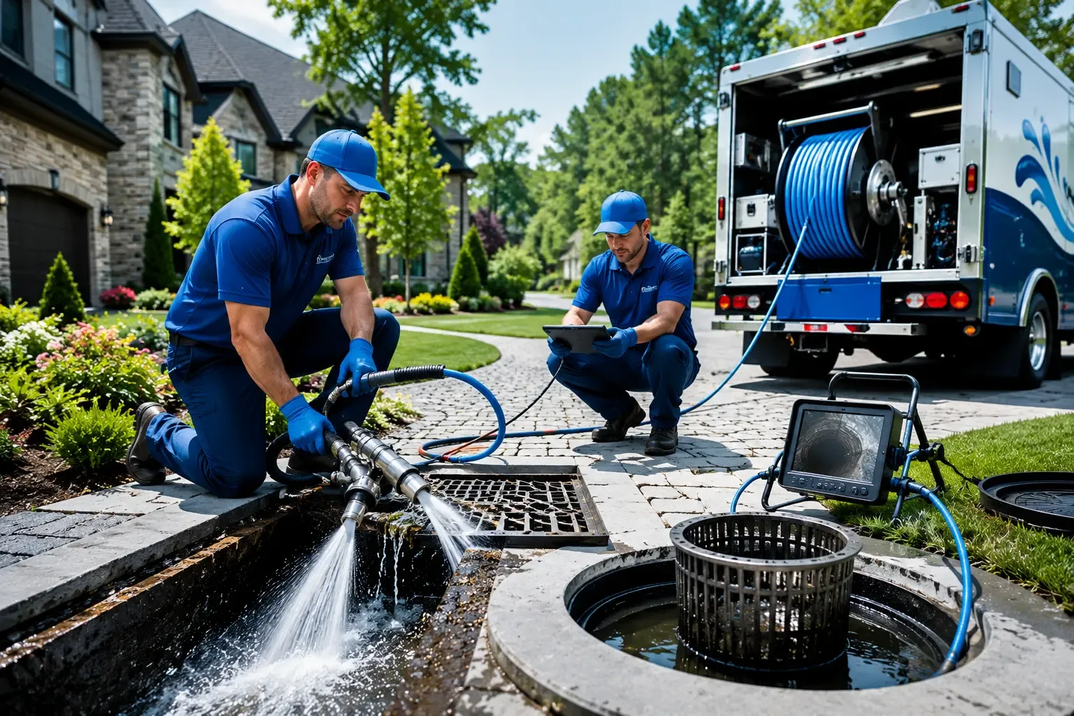 Local outdoor drain cleaning professionals in River Falls, WI