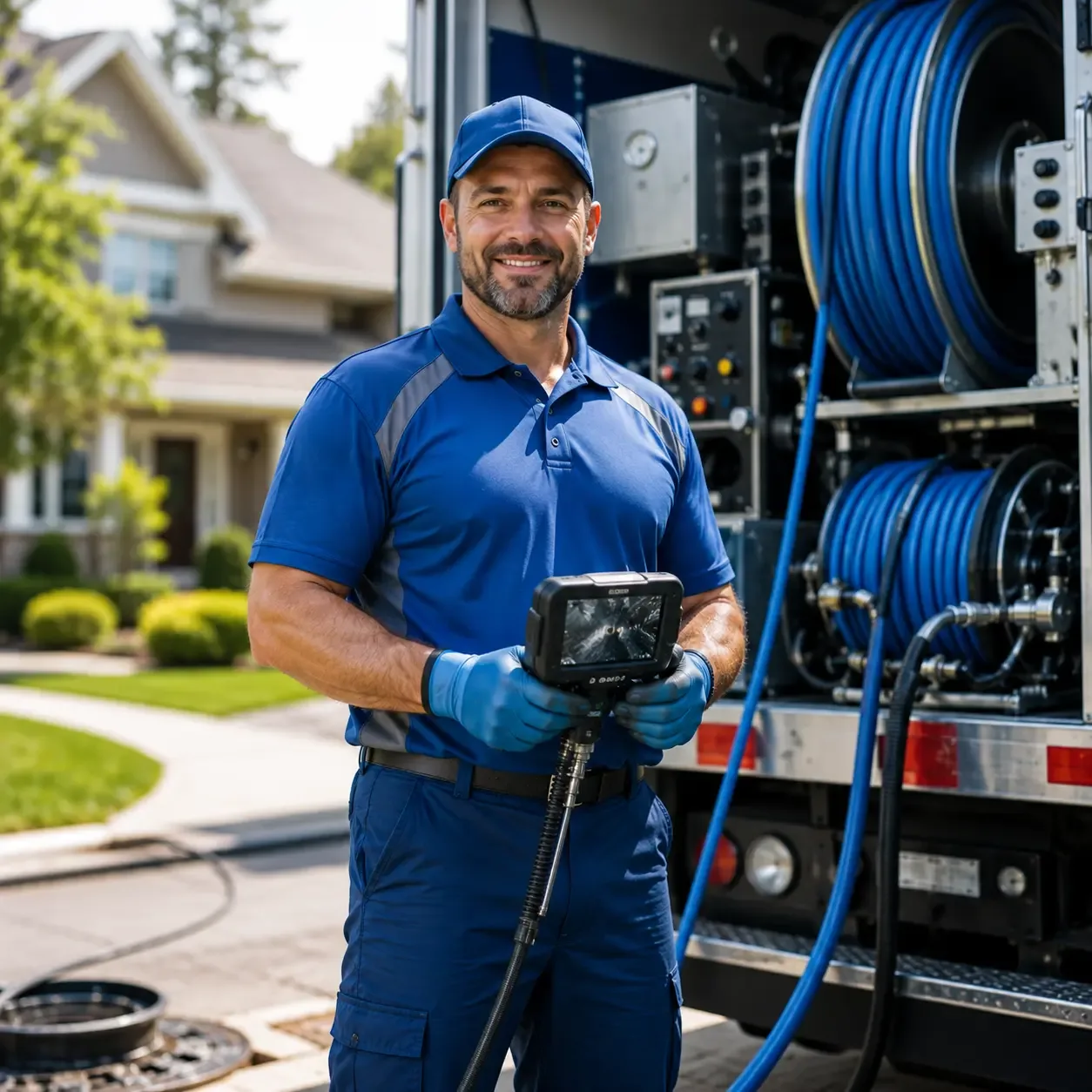 Local outdoor drain cleaning specialists in River Falls, WI